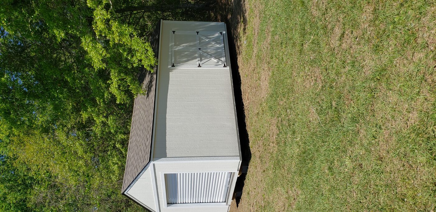 Custom wood shed by Banner Buildings