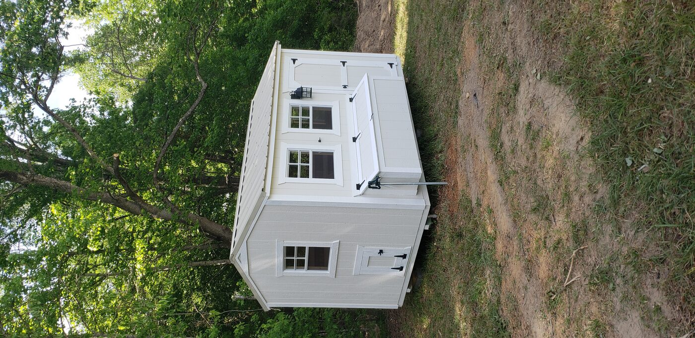 Custom wood shed by Banner Buildings