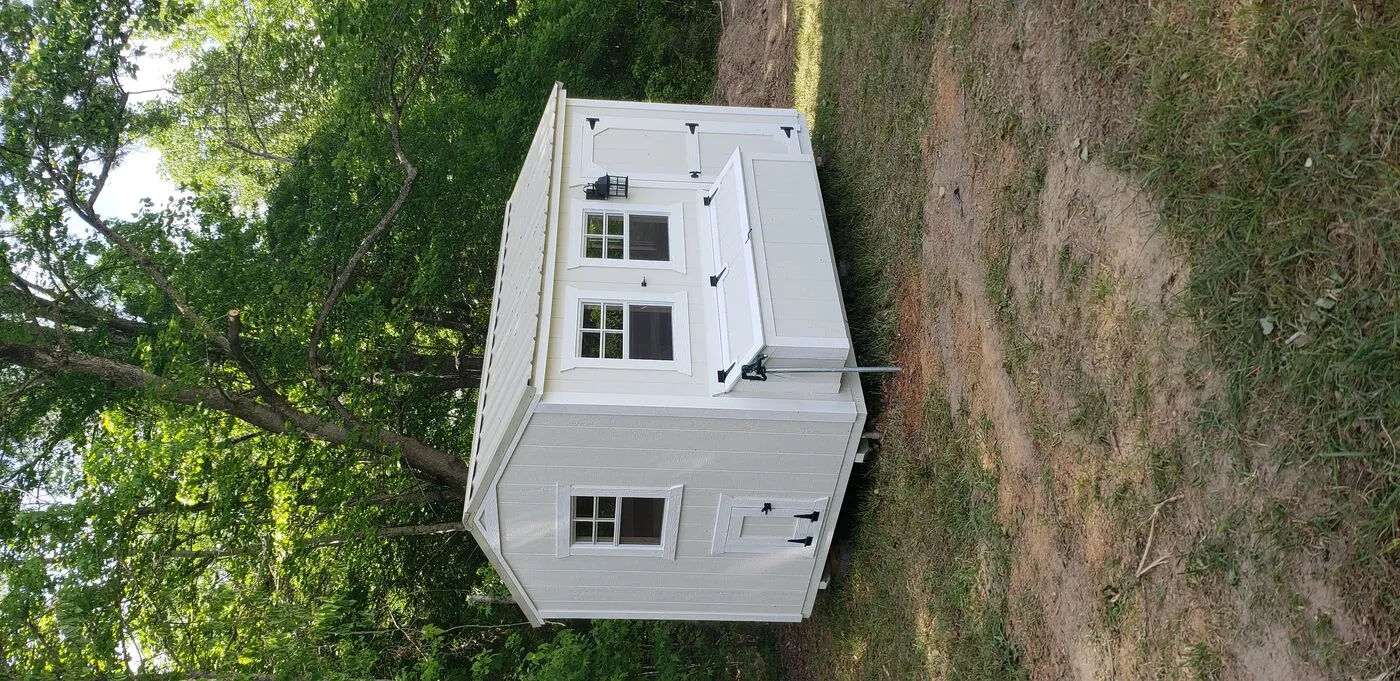 Custom wood shed by Banner Buildings