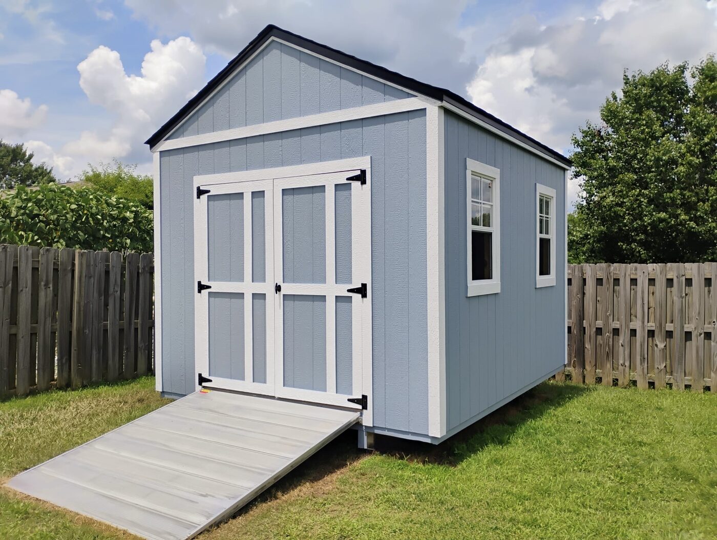 Custom wood shed by Banner Buildings
