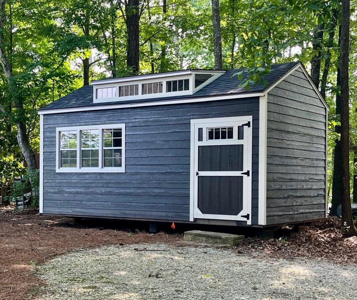 Custom wood shed by Banner Buildings