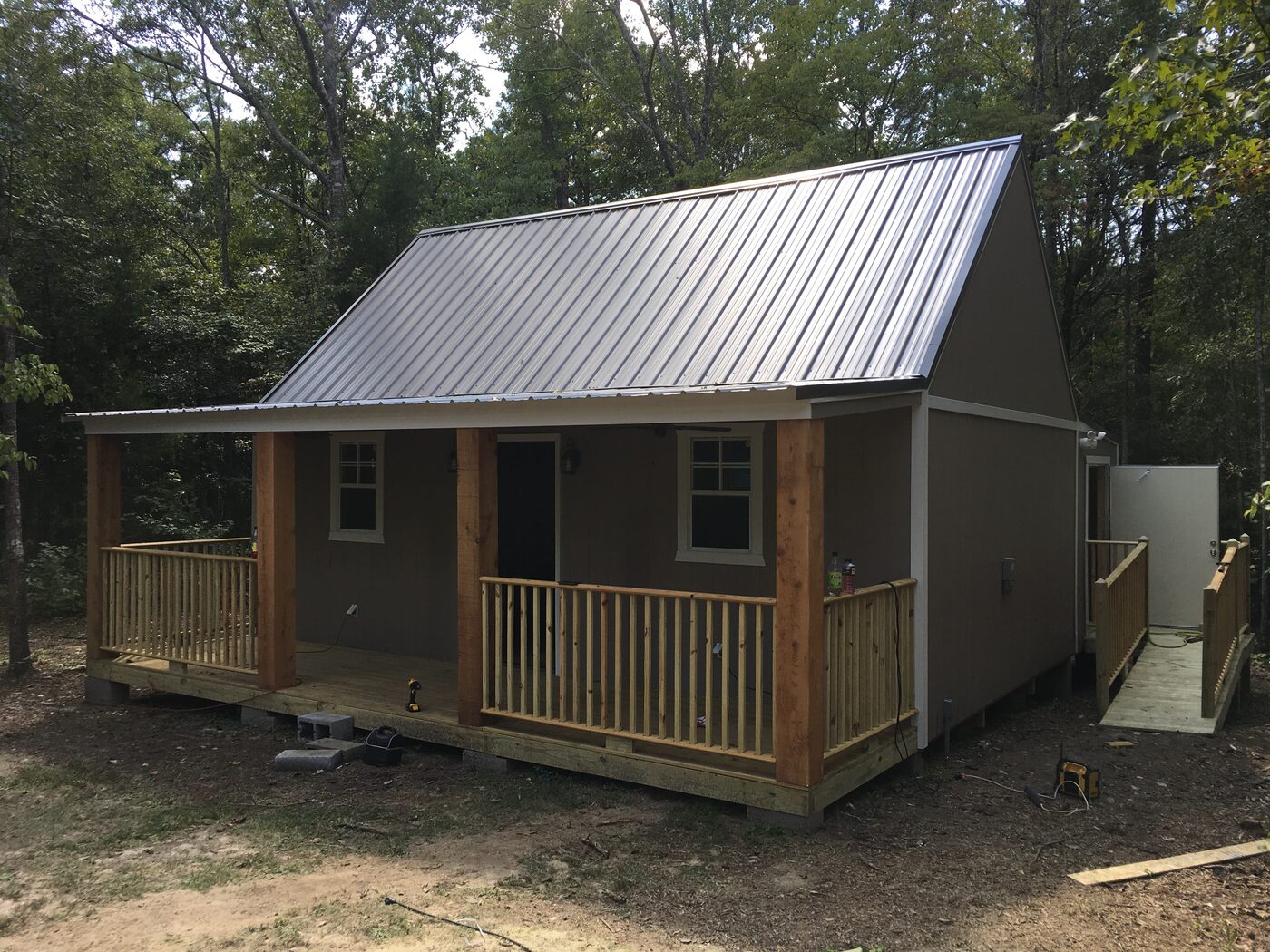 Custom wood shed by Banner Buildings