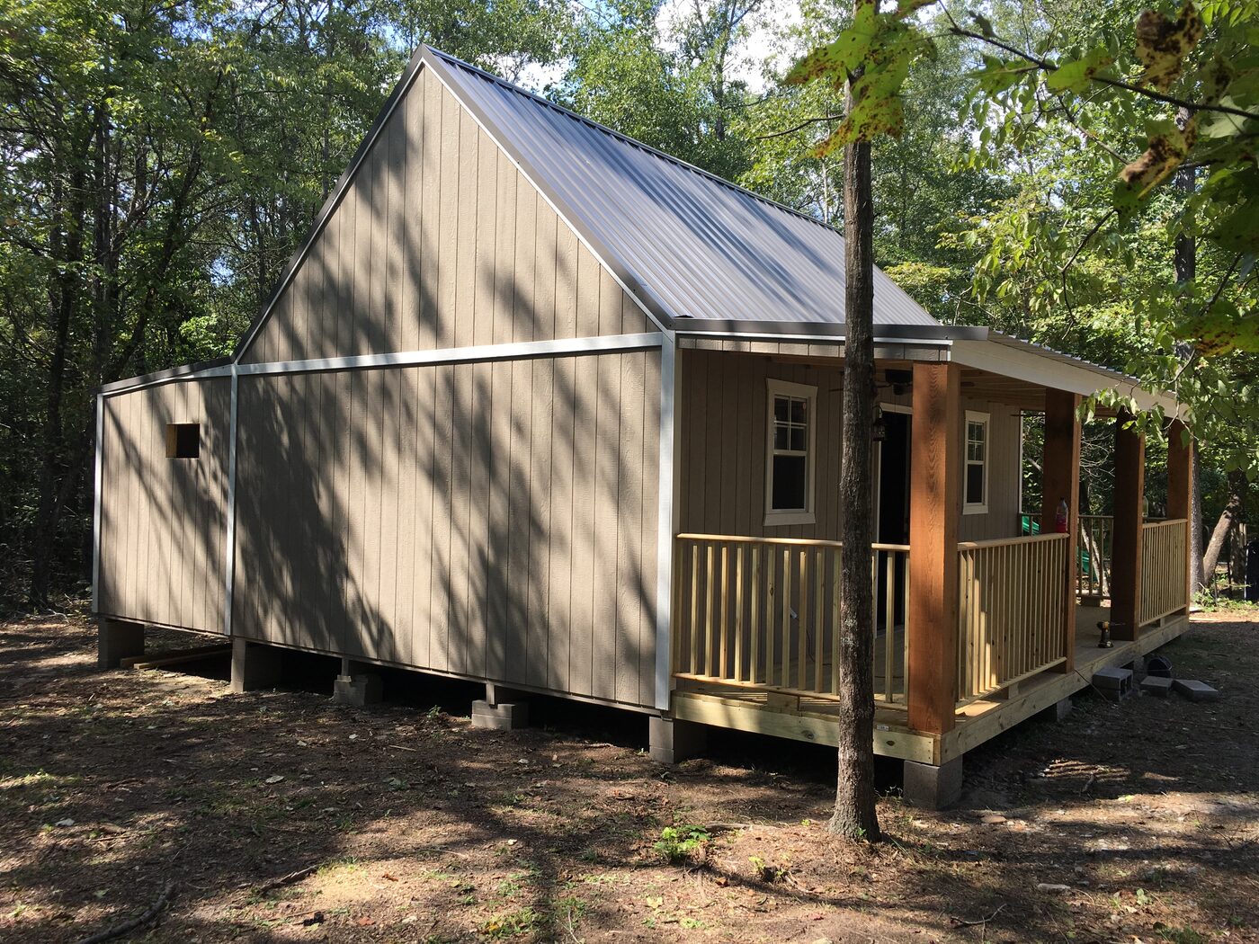 Custom wood shed by Banner Buildings
