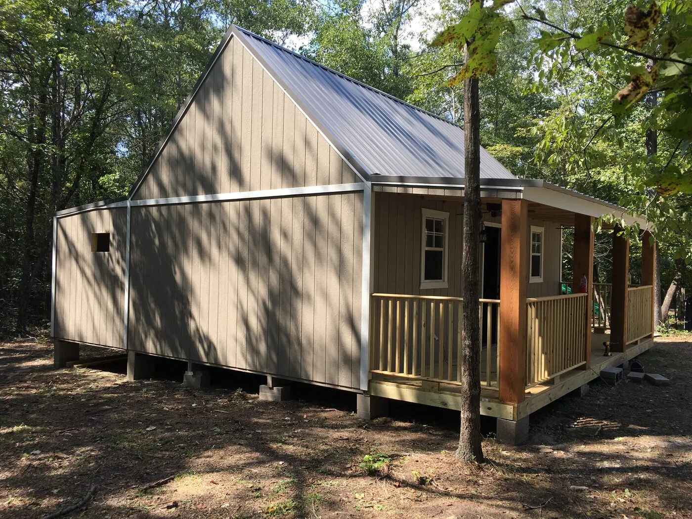 Custom wood shed by Banner Buildings