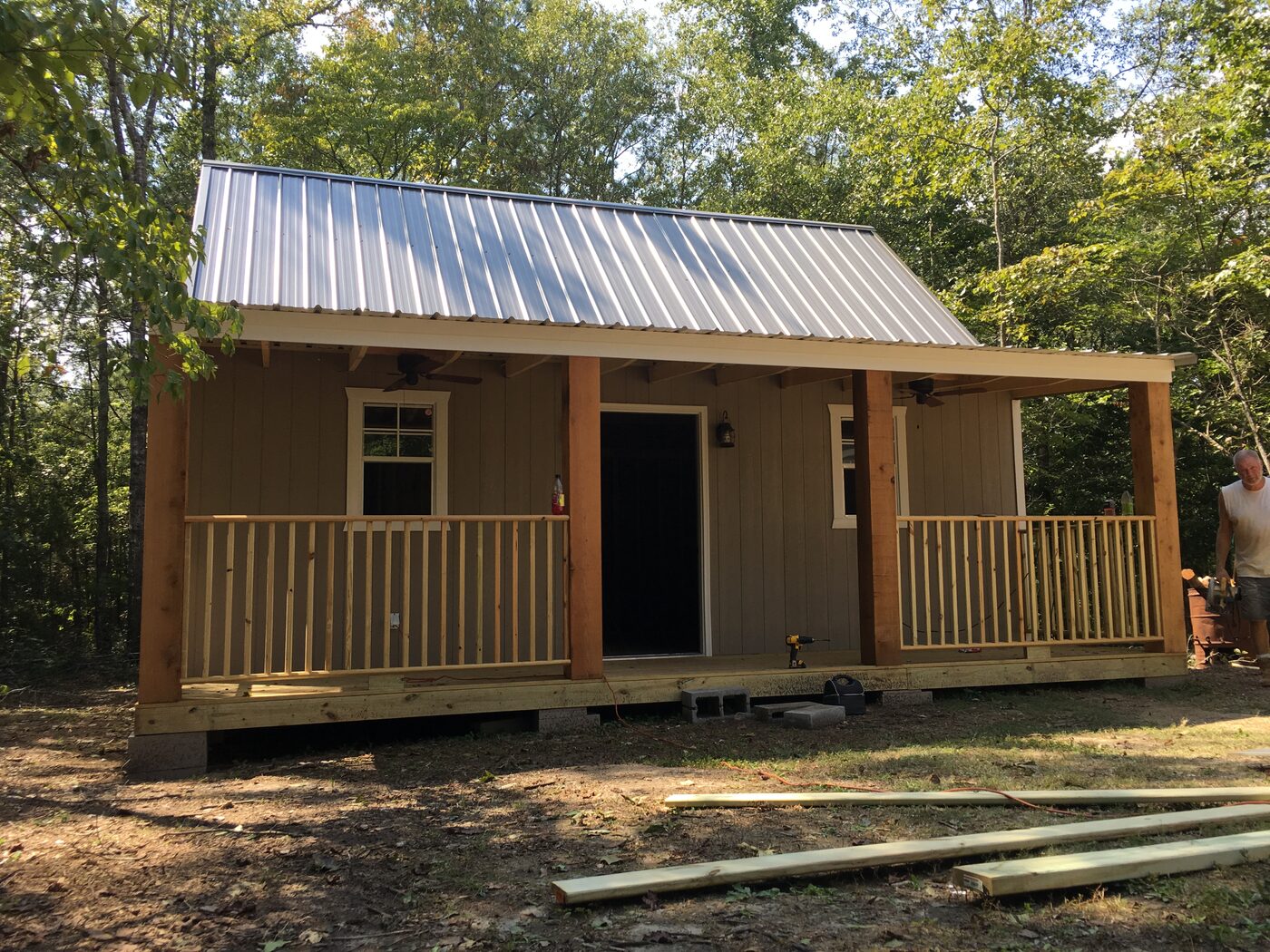 Custom wood shed by Banner Buildings