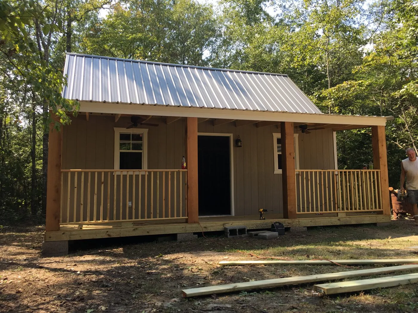 Custom wood shed by Banner Buildings