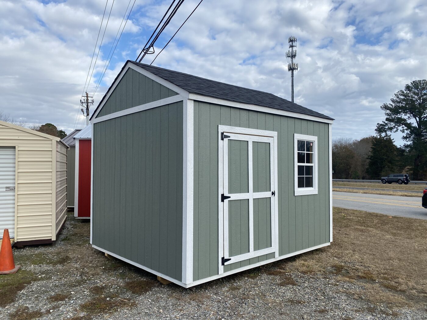 Custom wood shed by Banner Buildings