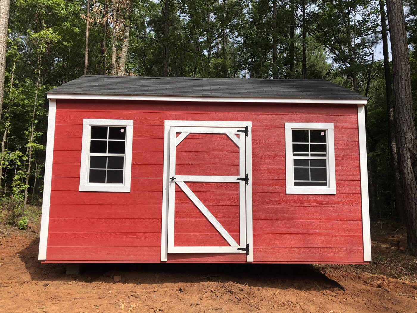 Custom wood shed by Banner Buildings