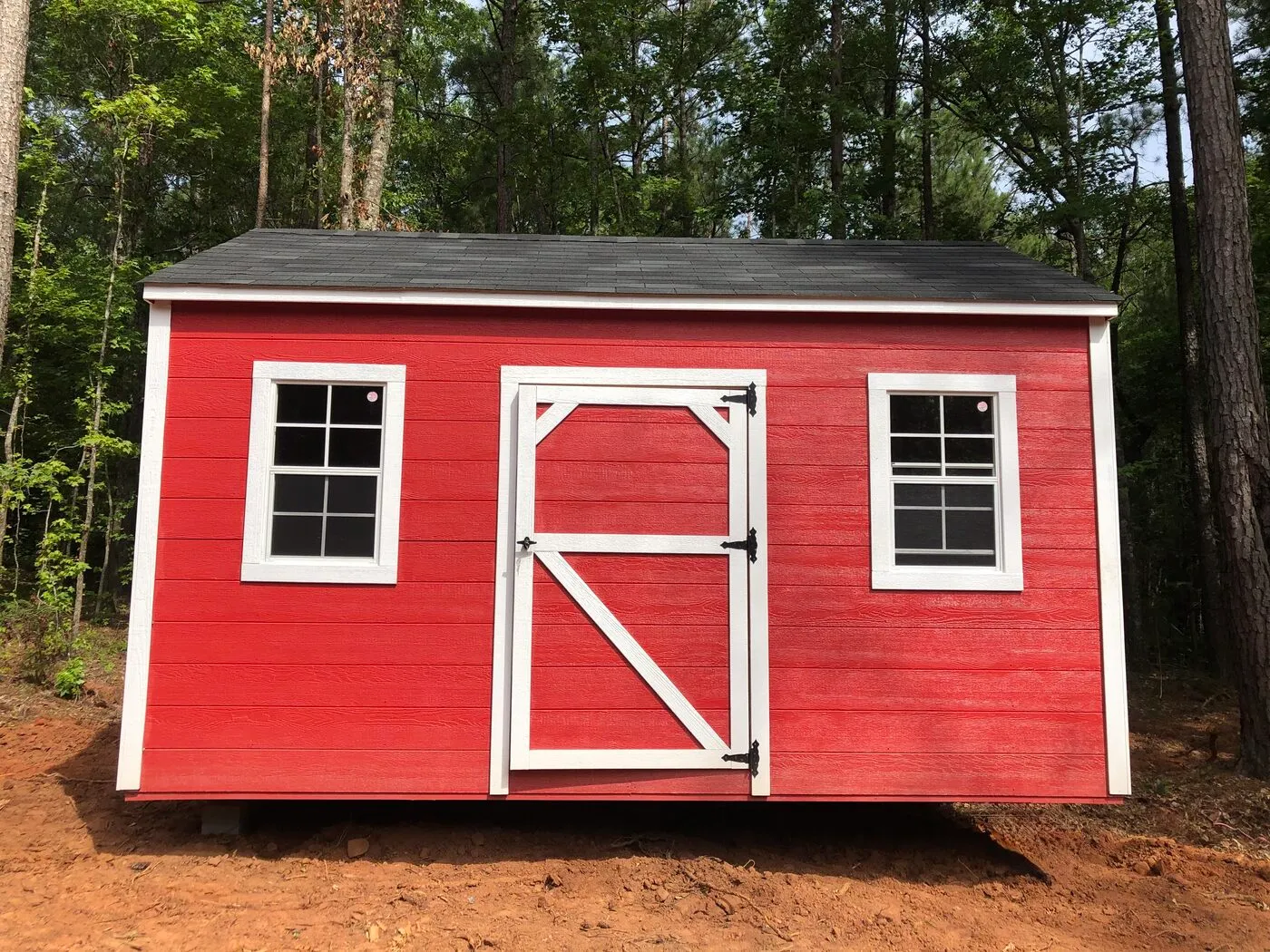 Custom wood shed by Banner Buildings