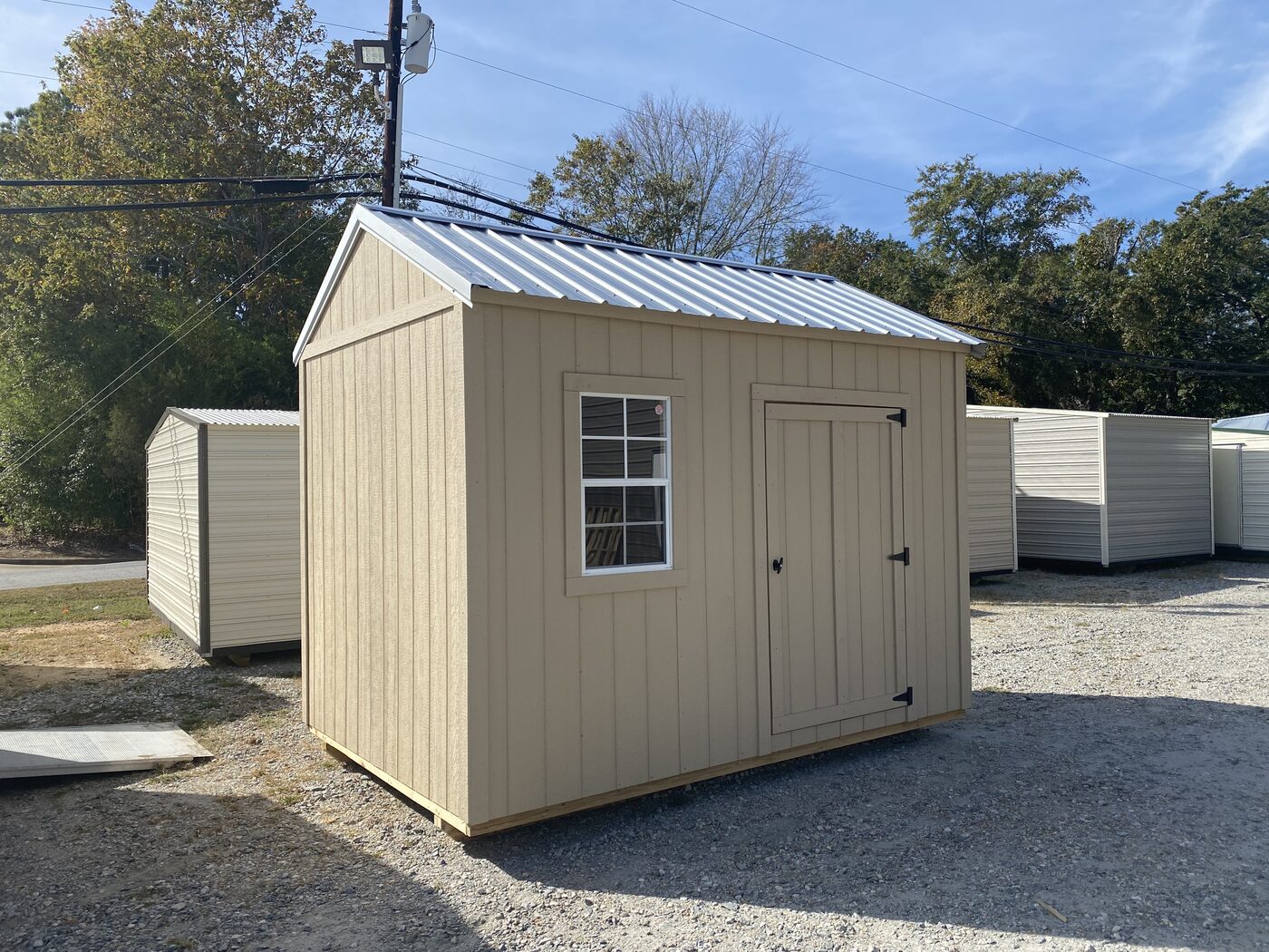 Custom wood shed by Banner Buildings